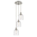 Innovations Lighting Ballston - Bella - 3 Light 12" Cord Hung Multi Pendant