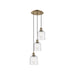Innovations Lighting Ballston - Bella - 3 Light 12" Cord Hung Multi Pendant