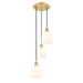 Innovations Lighting Ballston - Bella - 3 Light 12" Cord Hung Multi Pendant