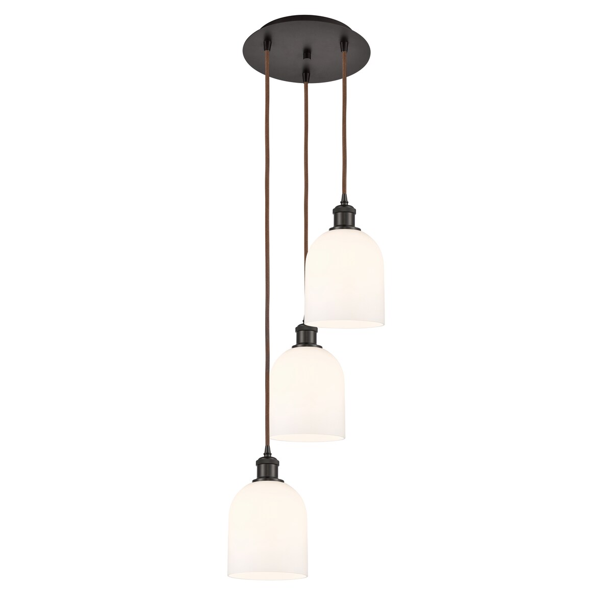 Innovations Lighting Ballston - Bella - 3 Light 12" Cord Hung Multi Pendant