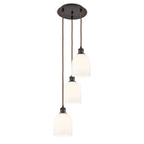 Innovations Lighting Ballston - Bella - 3 Light 12" Cord Hung Multi Pendant