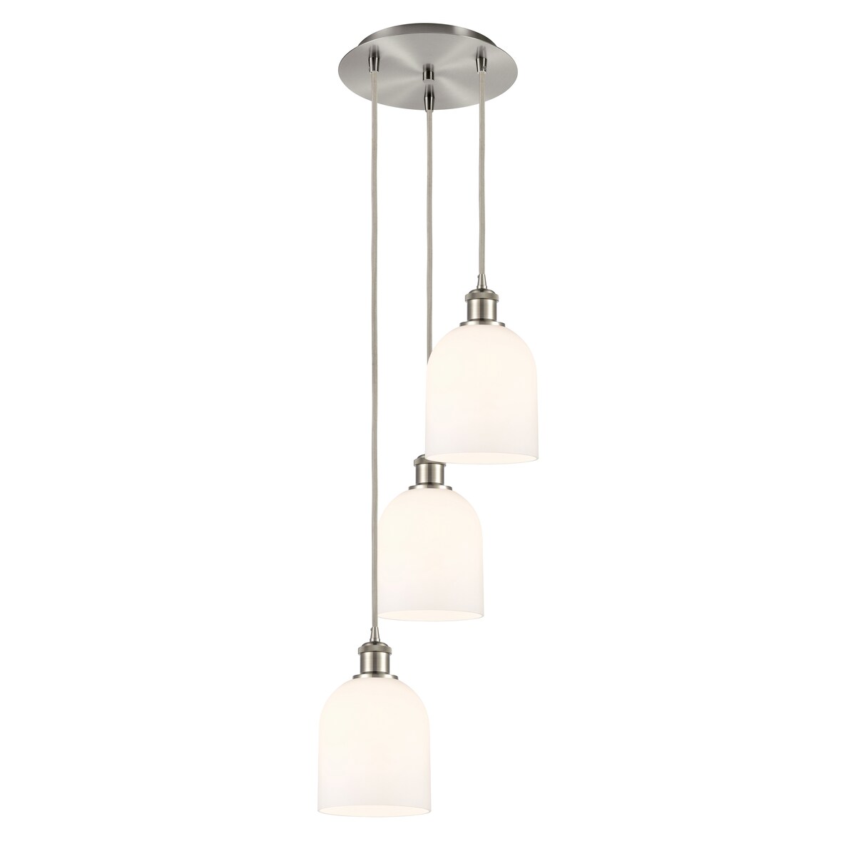 Innovations Lighting Ballston - Bella - 3 Light 12" Cord Hung Multi Pendant