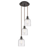 Innovations Lighting Ballston - Bella - 3 Light 12" Cord Hung Multi Pendant