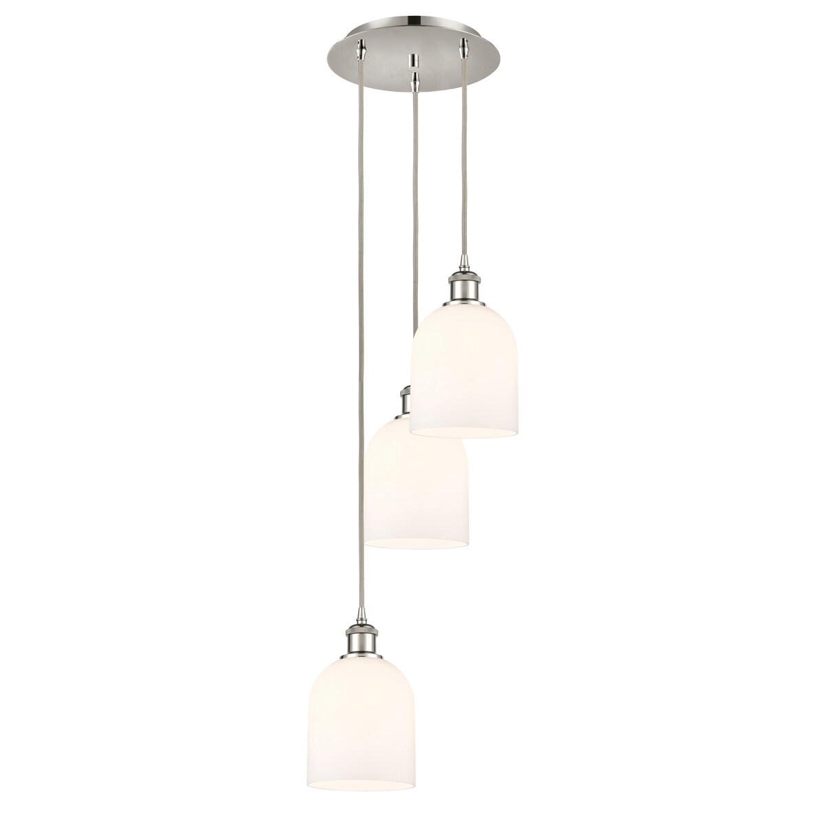 Innovations Lighting Ballston - Bella - 3 Light 12" Cord Hung Multi Pendant