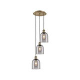 Innovations Lighting Ballston - Bella - 3 Light 12" Cord Hung Multi Pendant