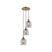 Innovations Lighting Ballston - Bella - 3 Light 12" Cord Hung Multi Pendant