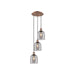 Innovations Lighting Ballston - Bella - 3 Light 12" Cord Hung Multi Pendant