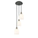 Innovations Lighting Ballston - Bella - 3 Light 12" Cord Hung Multi Pendant