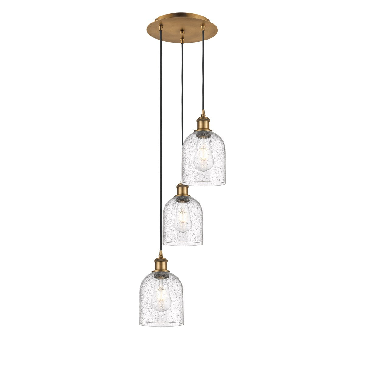 Innovations Lighting Ballston - Bella - 3 Light 12" Cord Hung Multi Pendant