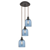 Innovations Lighting Ballston - Bella - 3 Light 12" Cord Hung Multi Pendant