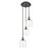 Innovations Lighting Ballston - Bella - 3 Light 12" Cord Hung Multi Pendant
