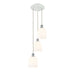 Innovations Lighting Ballston - Bella - 3 Light 12" Cord Hung Multi Pendant