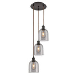 Innovations Lighting Ballston - Bella - 3 Light 12" Cord Hung Multi Pendant