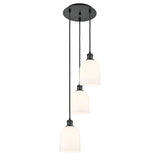 Innovations Lighting Ballston - Bella - 3 Light 12" Cord Hung Multi Pendant