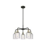 Innovations Lighting Ballston - Bridal Veil - 5 Light 23" Stem Hung Chandelier