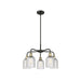 Innovations Lighting Ballston - Bridal Veil - 5 Light 23" Stem Hung Chandelier