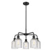 Innovations Lighting Ballston - Bridal Veil - 5 Light 23" Stem Hung Chandelier