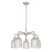 Innovations Lighting Ballston - Bridal Veil - 5 Light 23" Stem Hung Chandelier