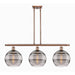 Innovations Lighting Ballston - Rochester - 3 Light 37" Stem Hung Island Light