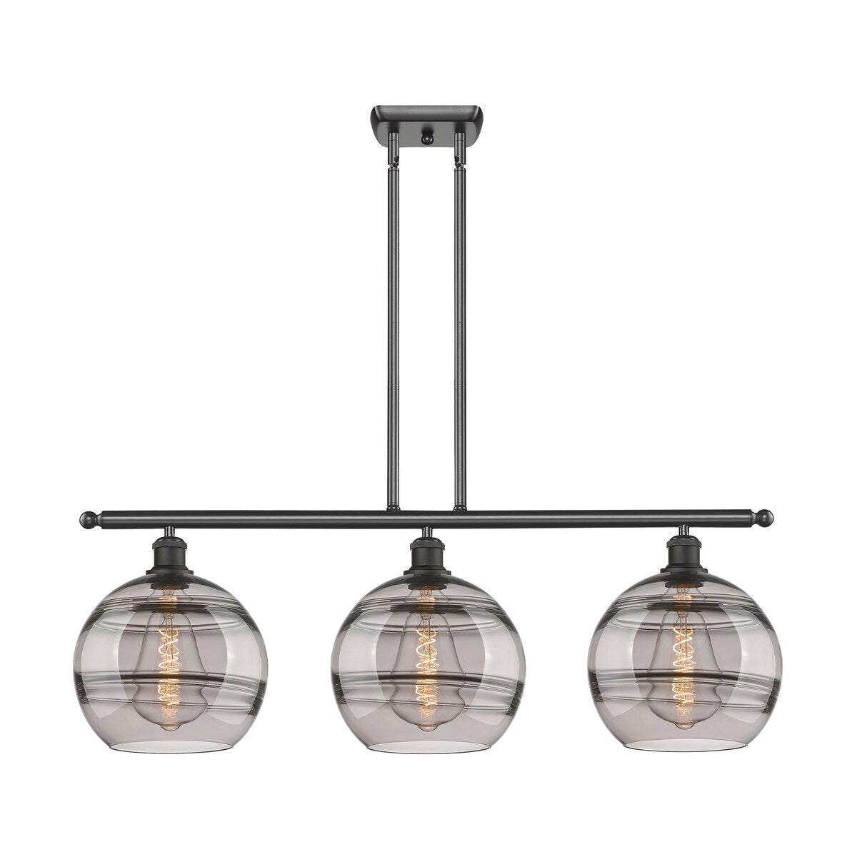 Innovations Lighting Ballston - Rochester - 3 Light 37" Stem Hung Island Light