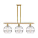Innovations Lighting Ballston - Rochester - 3 Light 37" Stem Hung Island Light