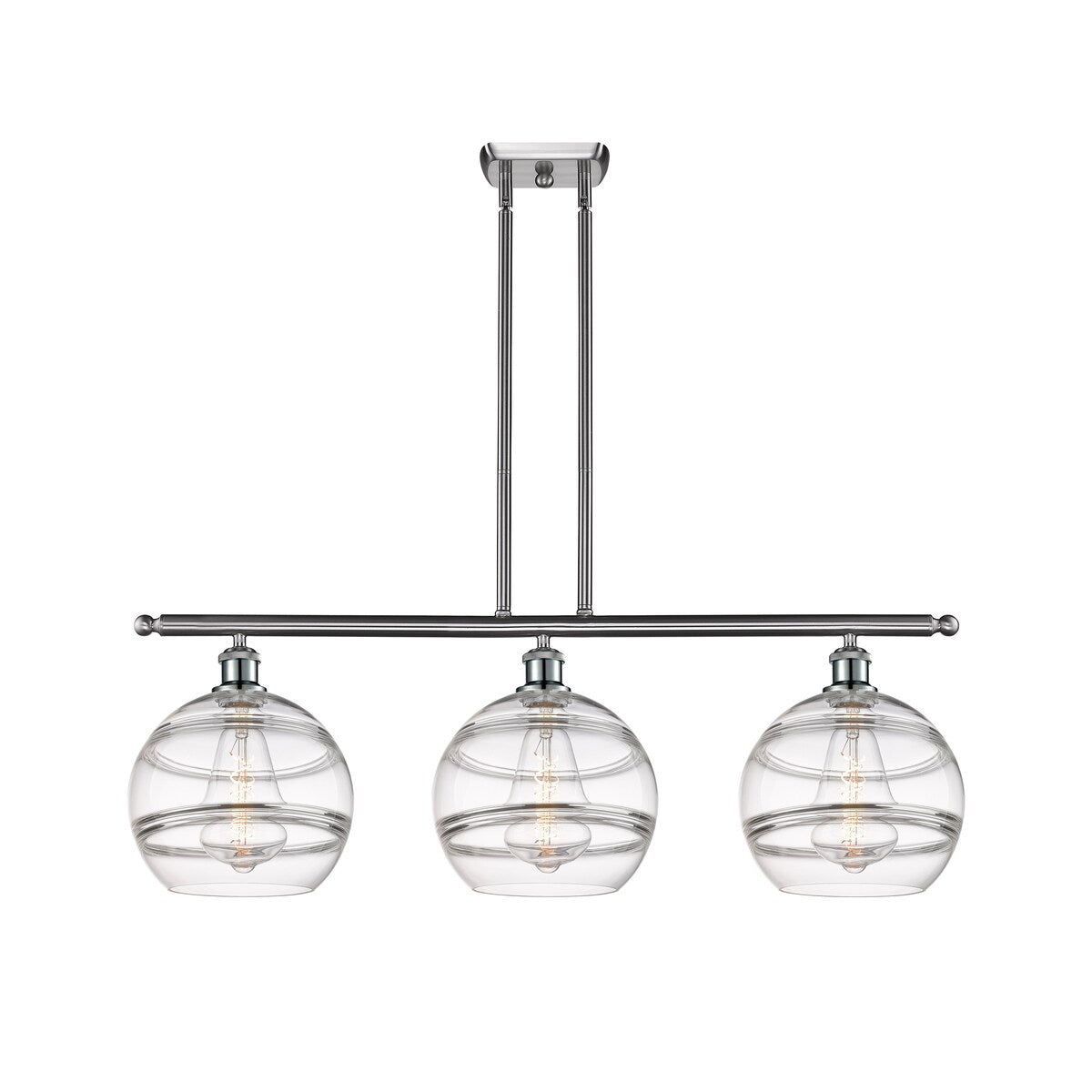 Innovations Lighting Ballston - Rochester - 3 Light 37" Stem Hung Island Light