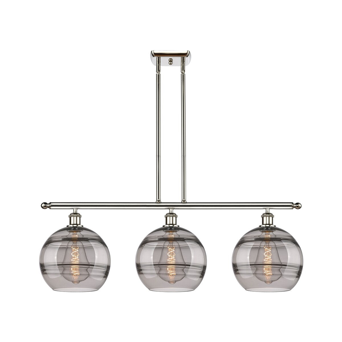 Innovations Lighting Ballston - Rochester - 3 Light 37" Stem Hung Island Light