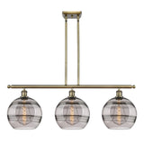 Innovations Lighting Ballston - Rochester - 3 Light 37" Stem Hung Island Light