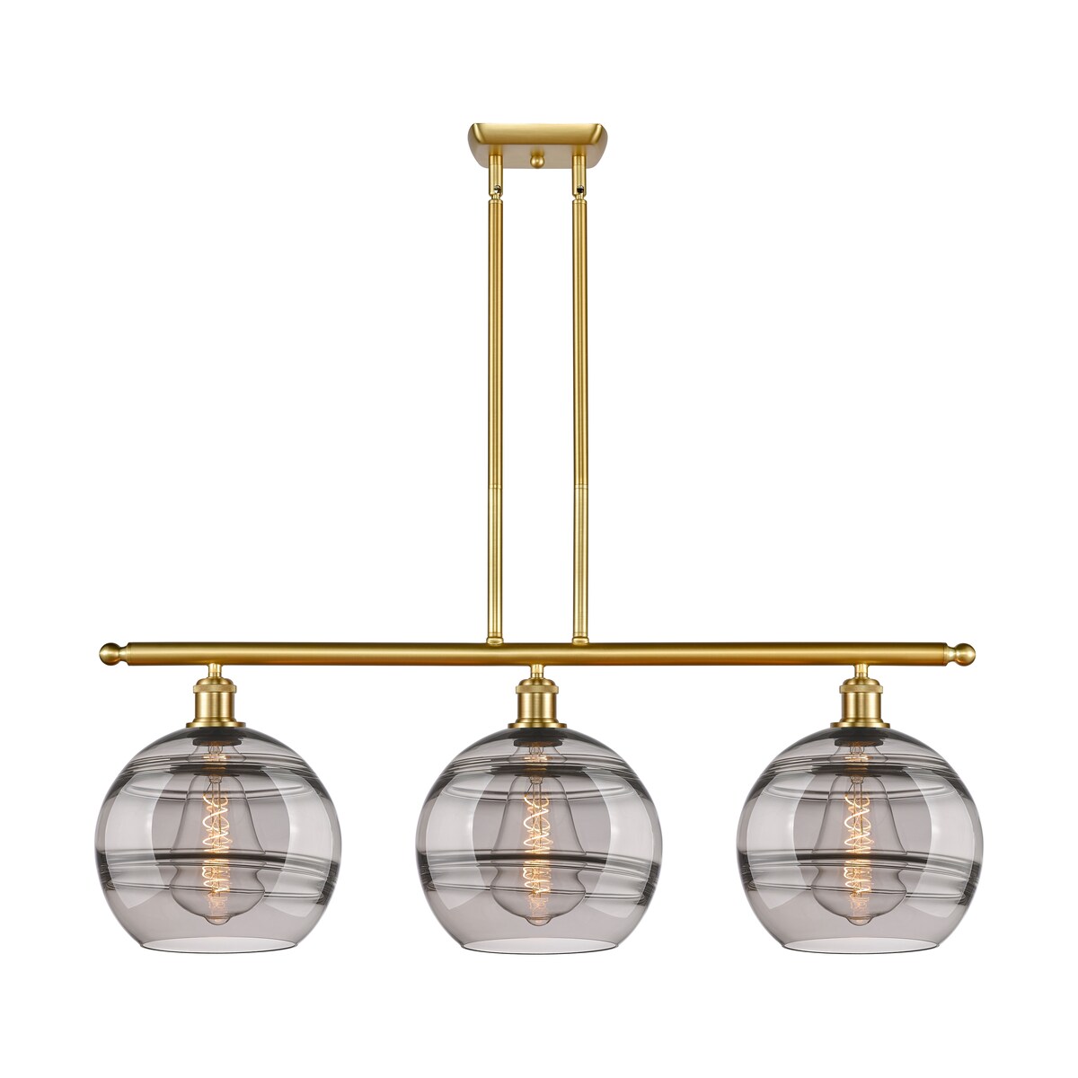 Innovations Lighting Ballston - Rochester - 3 Light 37" Stem Hung Island Light