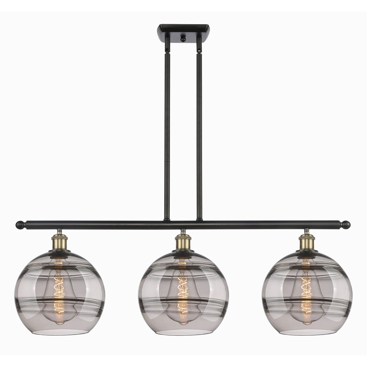 Innovations Lighting Ballston - Rochester - 3 Light 37" Stem Hung Island Light