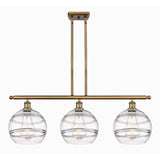 Innovations Lighting Ballston - Rochester - 3 Light 37" Stem Hung Island Light