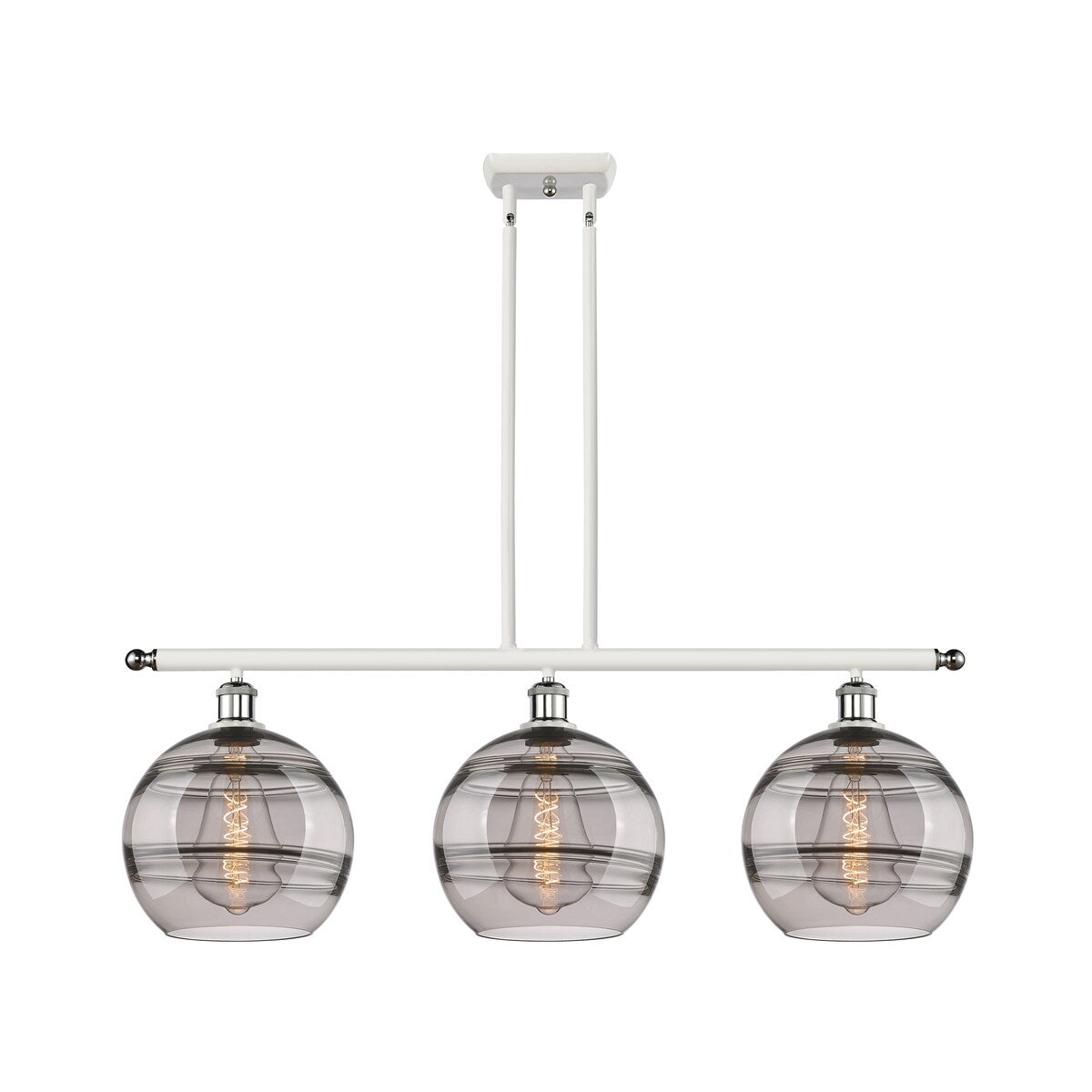 Innovations Lighting Ballston - Rochester - 3 Light 37" Stem Hung Island Light