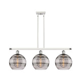 Innovations Lighting Ballston - Rochester - 3 Light 37" Stem Hung Island Light