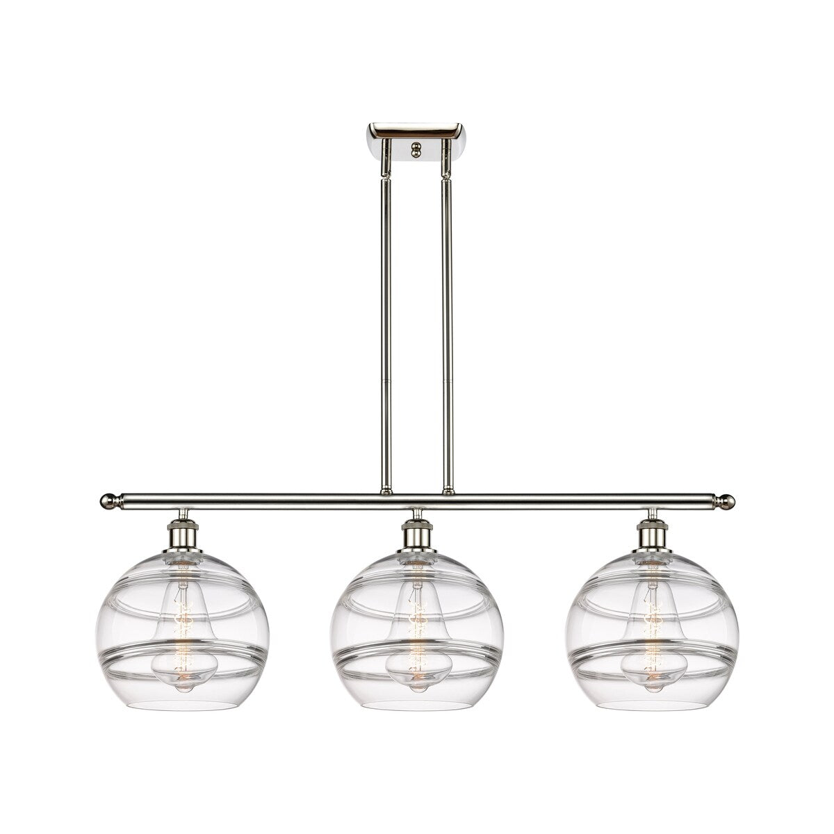 Innovations Lighting Ballston - Rochester - 3 Light 37" Stem Hung Island Light