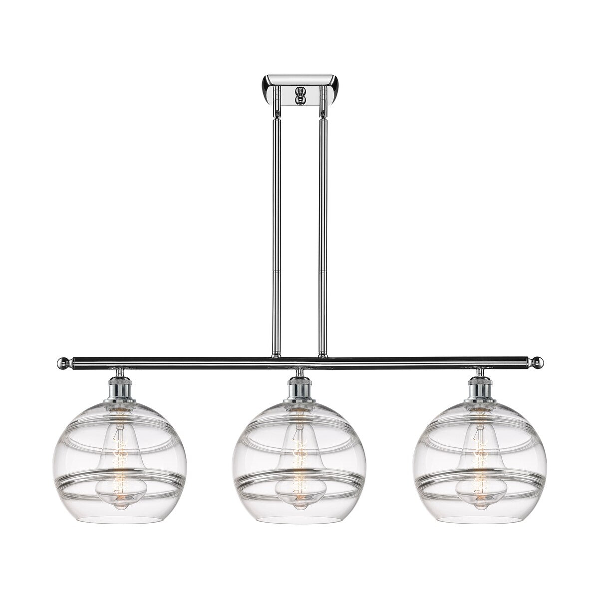 Innovations Lighting Ballston - Rochester - 3 Light 37" Stem Hung Island Light