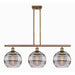Innovations Lighting Ballston - Rochester - 3 Light 37" Stem Hung Island Light