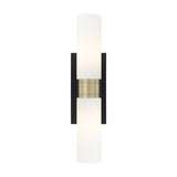 Innovations Lighting Ballston Urban - 2 Light 8" Wall-Mounted Bath Vanity Light