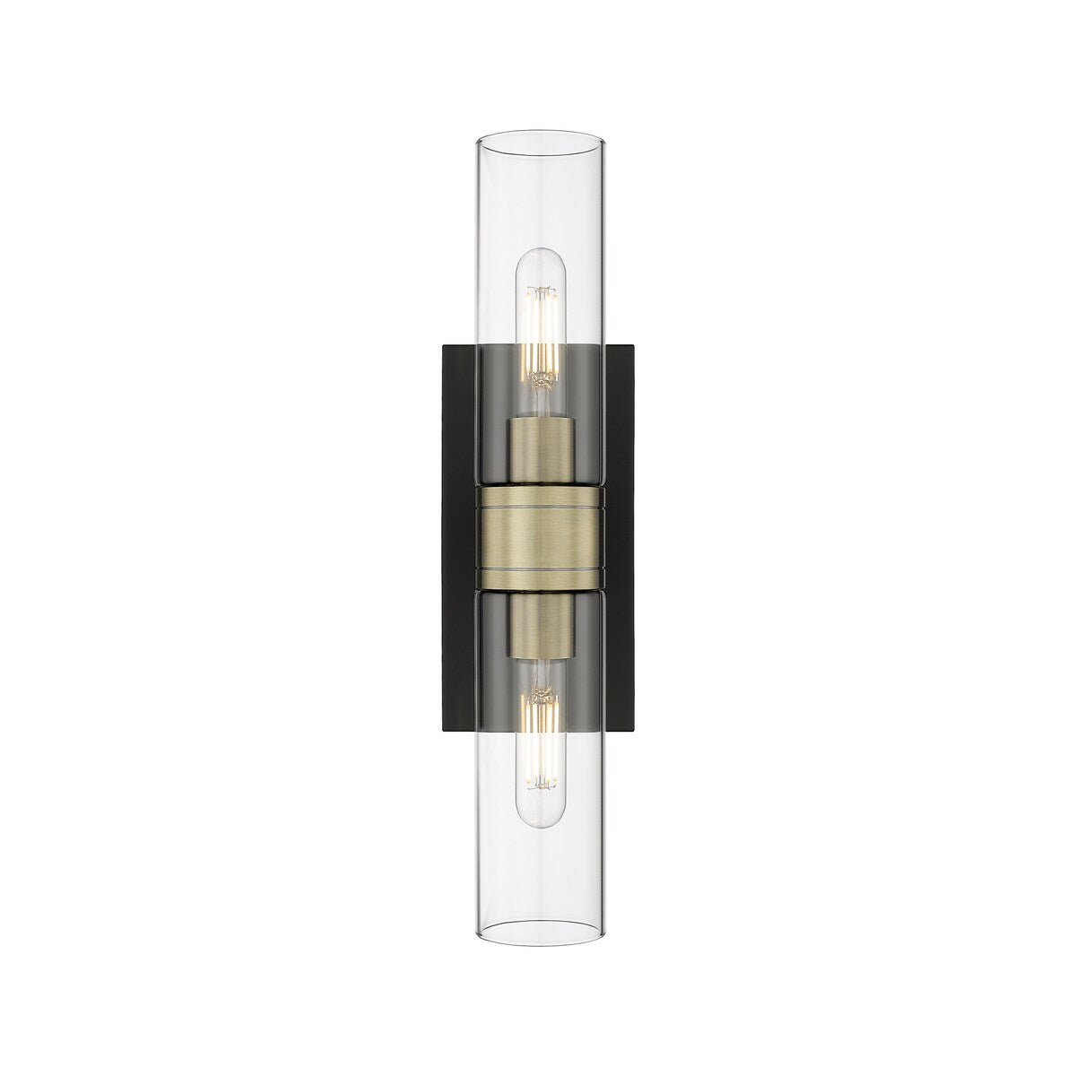 Innovations Lighting Ballston Urban - 2 Light 8" Wall-Mounted Bath Vanity Light