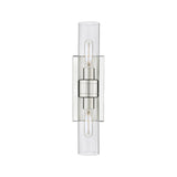Innovations Lighting Ballston Urban - 2 Light 8" Wall-Mounted Bath Vanity Light
