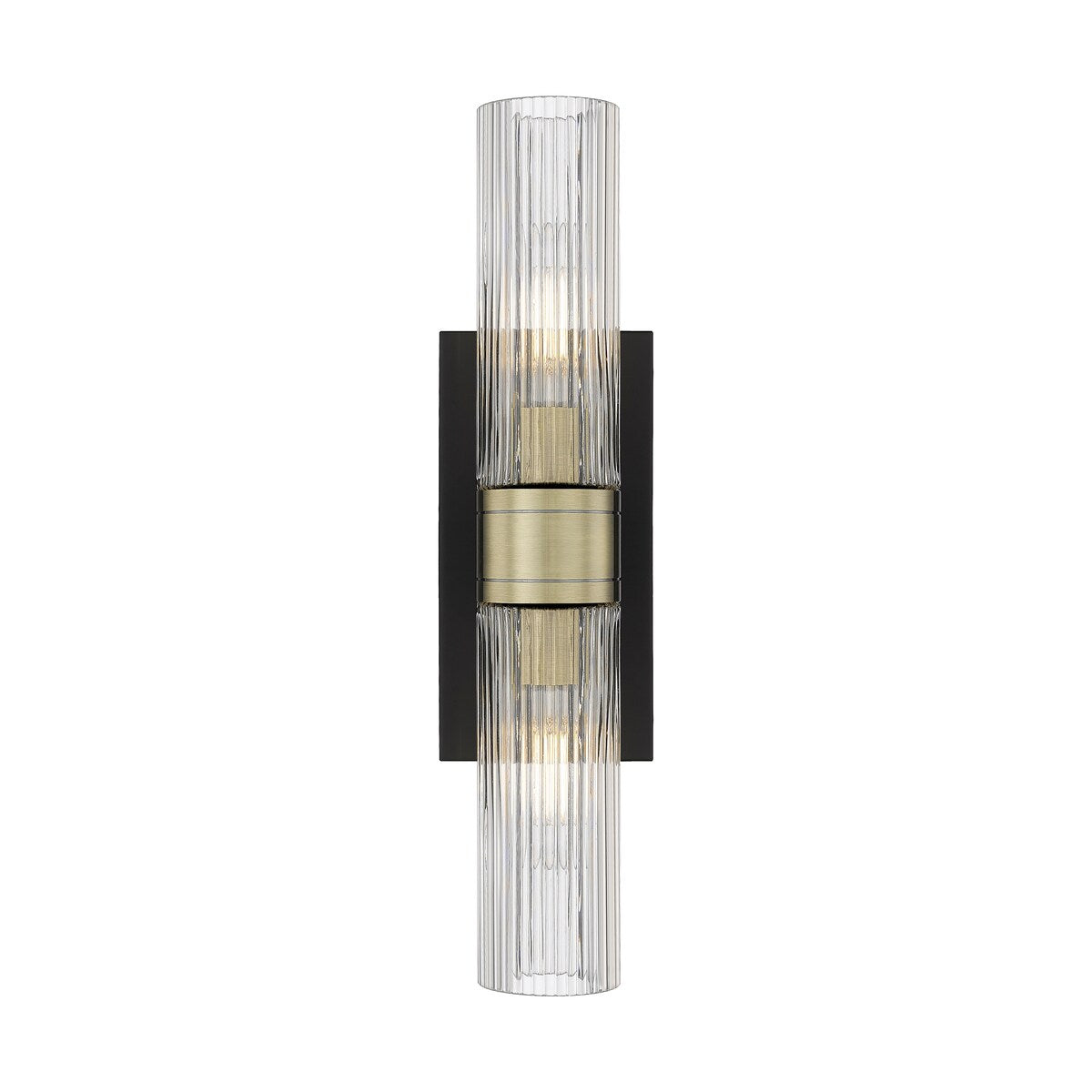 Innovations Lighting Ballston Urban - 2 Light 8" Wall-Mounted Bath Vanity Light