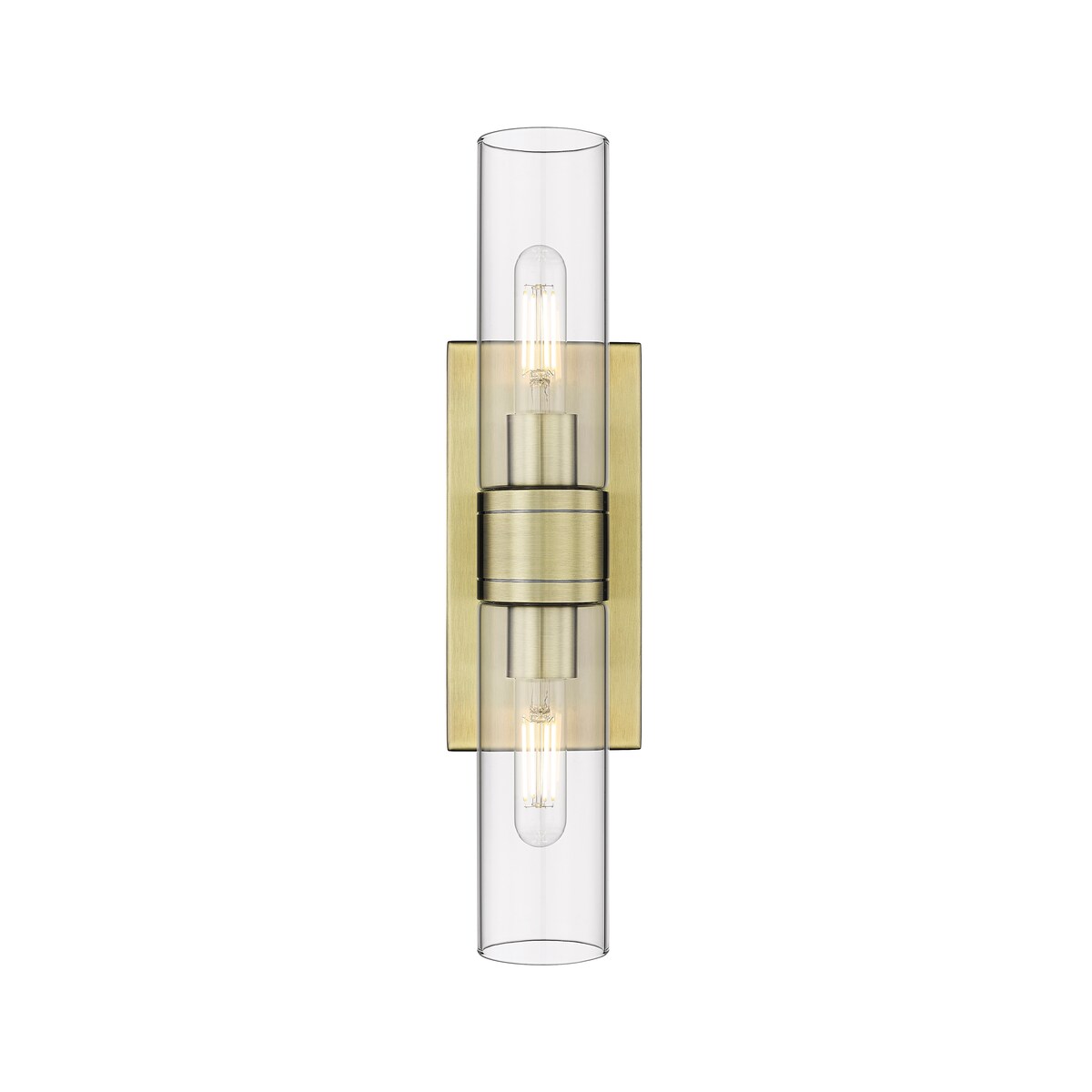 Innovations Lighting Ballston Urban - 2 Light 8" Wall-Mounted Bath Vanity Light