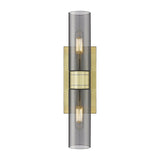 Innovations Lighting Ballston Urban - 2 Light 8" Wall-Mounted Bath Vanity Light