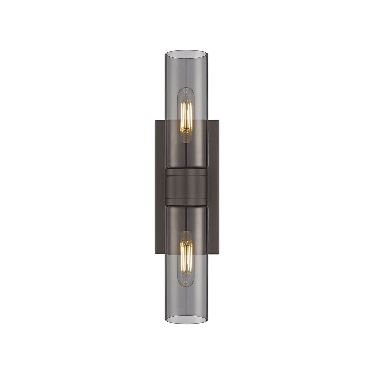 Innovations Lighting Ballston Urban - 2 Light 8" Wall-Mounted Bath Vanity Light