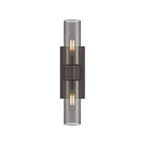 Innovations Lighting Ballston Urban - 2 Light 8" Wall-Mounted Bath Vanity Light