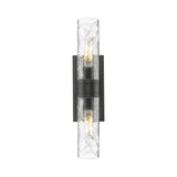 Innovations Lighting Ballston Urban - 2 Light 8" Wall-Mounted Bath Vanity Light