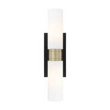 Innovations Lighting Ballston Urban - 2 Light 8" Wall-Mounted Bath Vanity Light