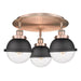 Innovations Lighting Ballston Urban - 3 Light 18" Flush Mount