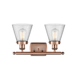 Innovations Lighting Ballston Urban Cone - 2 Light 16" Bath Vanity Light