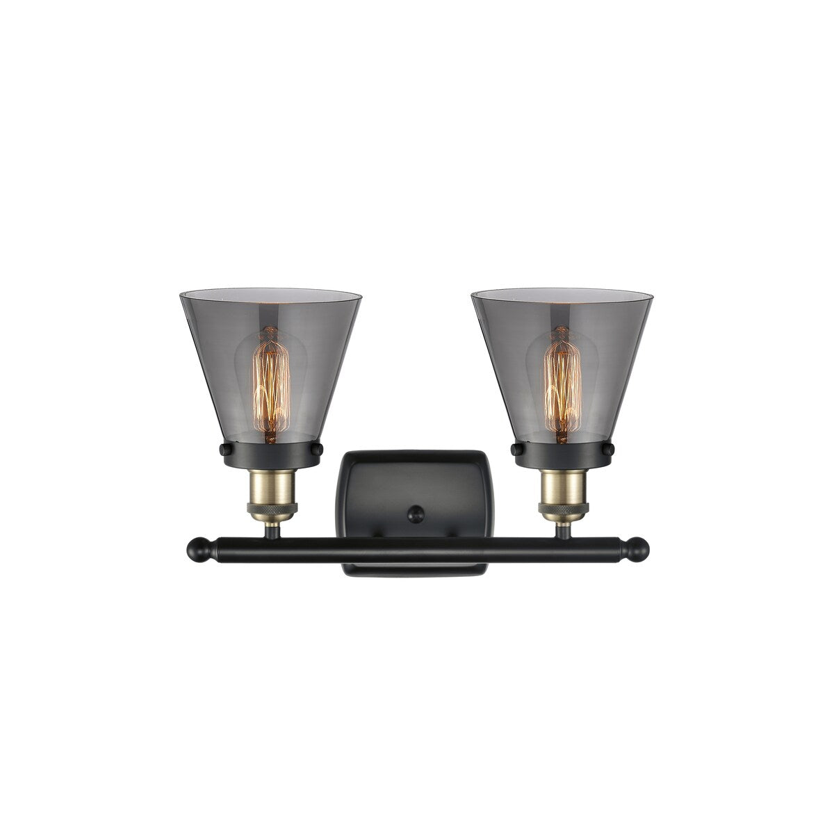 Innovations Lighting Ballston Urban Cone - 2 Light 16" Bath Vanity Light