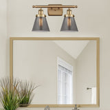 Innovations Lighting Ballston Urban Cone - 2 Light 16" Bath Vanity Light